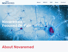 Tablet Screenshot of novaremed.com